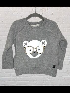 Huxbaby Glasses Bear Sweatshirt